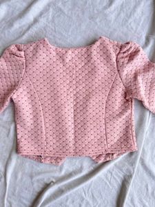 Pink Quilted Jacket/Waistcoat