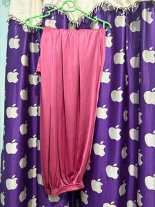 Purple Satin Nightgown