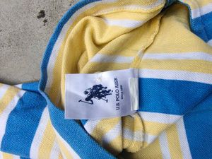 U.S.P.A Striped Polo T-Shirt