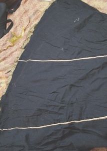 Black Golden Sequence Heavy Gown