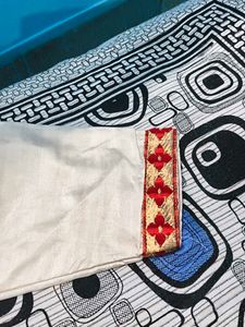 Heavy Embroidered  Kurta Set With Mirror Work