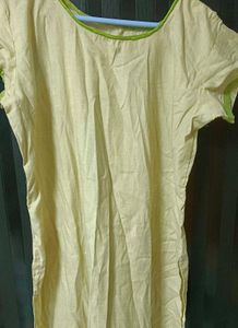 Elegant Yellow Kurta