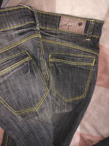 Grey Denim Jeans