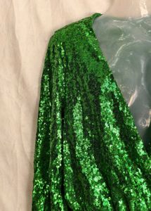 GREEN SEQUENCE ROMPER