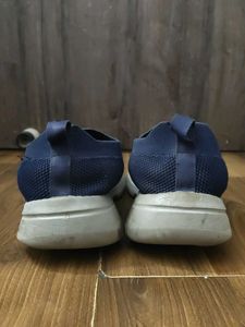 Men's Navy Blue Slip-On Casual Shoes