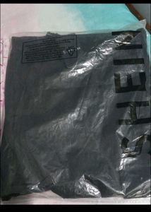 Black Cargo Style Maxi Skirt