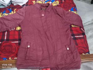 Maroon Padded Jacket