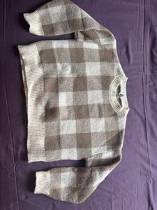 Cozy Plaid Sweater