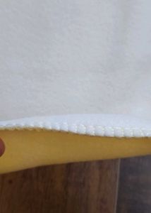 Soft Yellow Baby Blanket with Bear