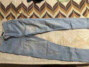 Zudio Blue Slim Jeans for Ladies