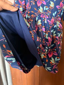 floral pattern frock dress