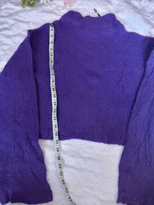 H&amp;M Purple Knit Jumper