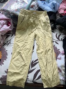 Comfortable Tan Drawstring Pants