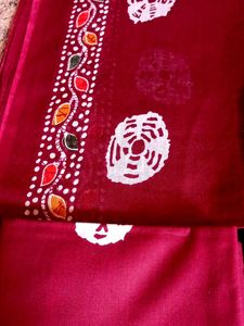 Beautiful pure cotton Batik suit material