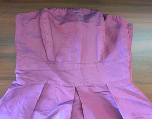 Strapless Purple Dress (M)