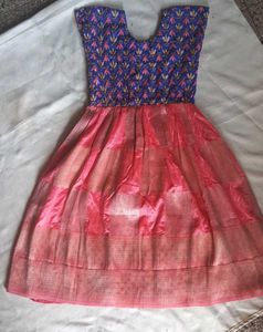 Beautiful Pink &amp; Blue Lehenga Choli