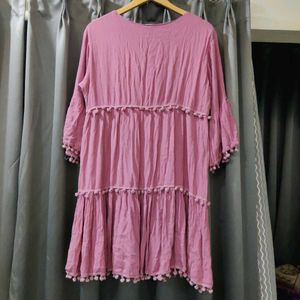beautiful pink kurta