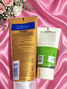 Vaseline Gluta-Hya &amp; Pilgrim Moisturizer Duo