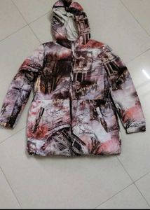 Unique Printed Puffer Jacket