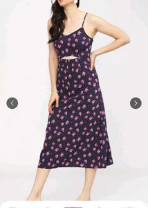 Floral Print Casual Dress