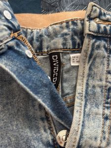 Denim Lace-Up Shorts