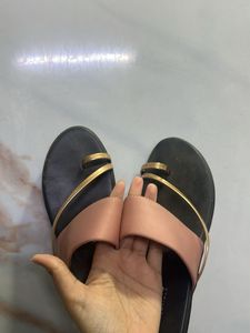 Elegant Pink &amp; Gold wedges