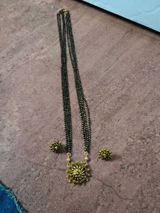 Antique Gold Mangalsutra Set