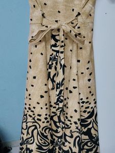 Patterned Fit &amp; Flare Dress