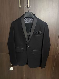 Classic Black Blazer Suit for 6-8 year boy