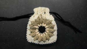 Handmade Crochet Pouch Bag