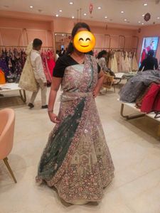 Stunning Embroidered Lehenga Choli Set