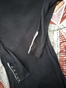 Black Turtleneck Sweater