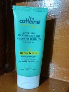 Mcaffeine ultra light sunscreen
