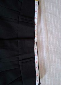 Classic Black Wide-Leg Trousers