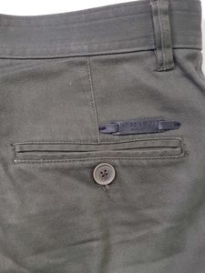 Men's Casual Olive Pants