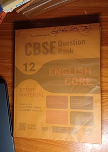 CBSE Class 12 English Core Question Bank