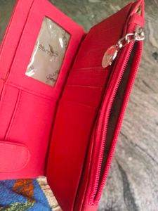 Bright Pink Wallet