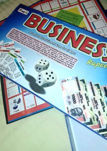 BUSINESS Board Game - Fun for Ages 4+