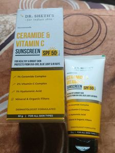 Dr. Seth's Ceramide &amp; Vitamin C Sunscreen SPF 50