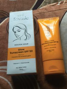 Foxtale Glow Sunscreen SPF 50