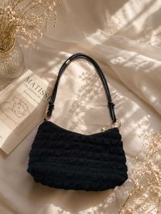 Chic Textured Hobo Bag