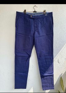 Men's Blue Chinos