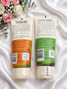 💖 PILGRIM Tea Tree + Vitamin C Gel Face Wash Comb