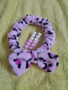 💖Kawai Pinteresty Panther HairBand + Heart Clip