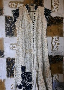 Beautiful Embroidered Pure Fabric Kurti By ODHNI