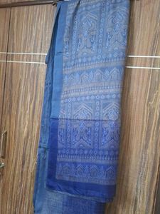 Royal Blue Silk Saree