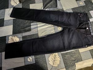 Men Jeans Dark Wash Slim Fit
