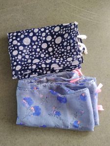 Blue Scarves (Set of 2)
