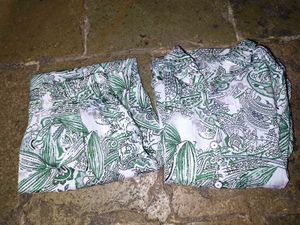 Green Paisley Print Co-ord set