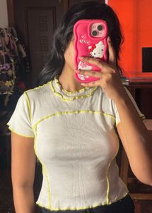 white top